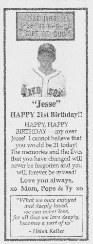 Birthday Announcement